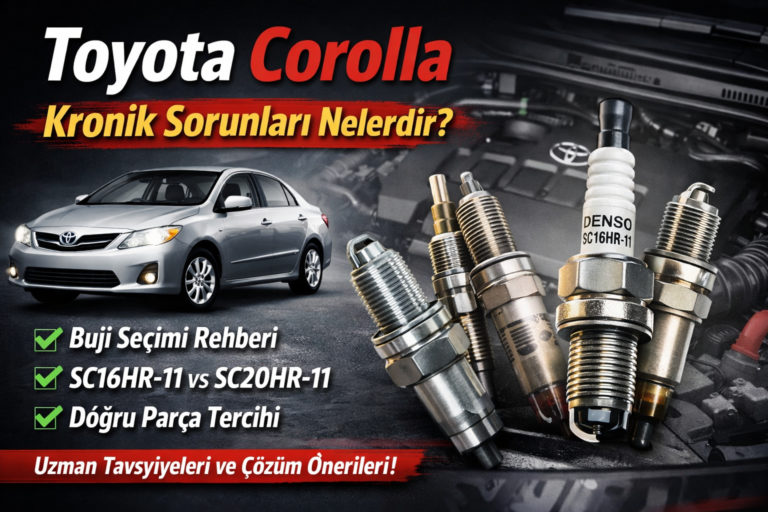 Toyota Corolla Kronik Sorunları Nelerdir? Buji Odaklı, Teknik ve Satın Alma Rehberi