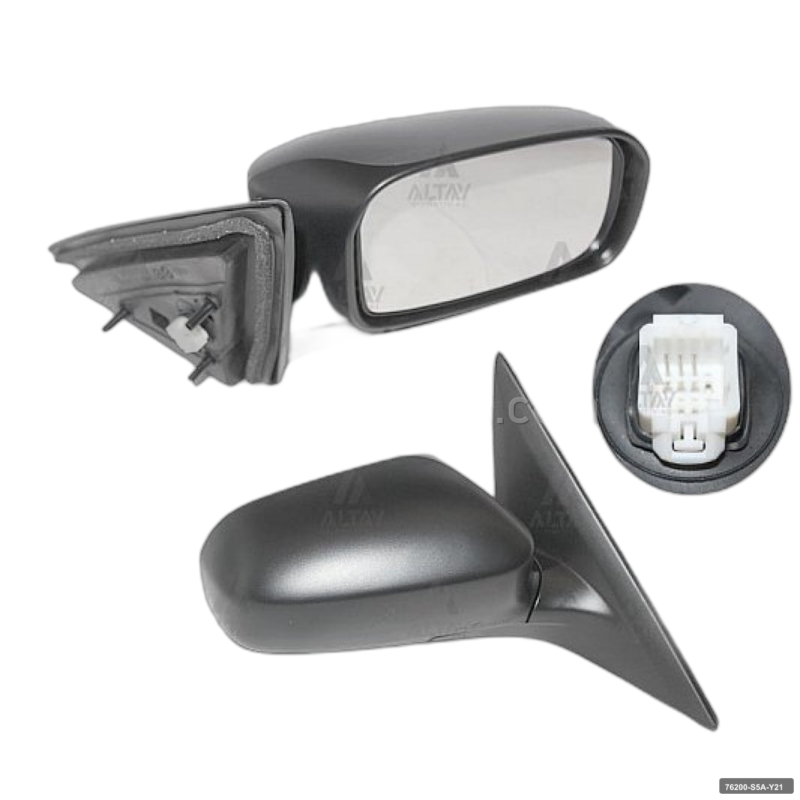 Civic 01-06 Sağ Dıkız Aynası Elektrıklı 5 Fıslı Tw 76200-S5A-Y21