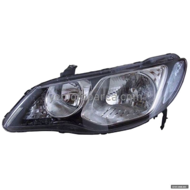 Civic 2007 ve Üzeri Sağ Far Elektrıklı Krom Tip 33101-snb-g02 Matsuba-s 33101-SNB-003