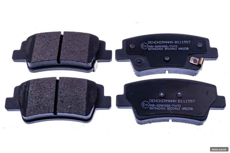 Elantra 2021 ve Üzeri Arka Fren Balatası Del-lp3855 Delphi 58302-AAA30