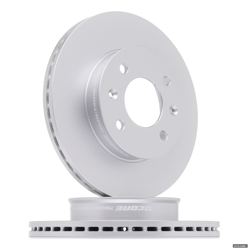 Getz 2002 ve Üzeri Benzinli Ön Fren Diski (Takım) 07040075 Kraftvoll 51712-1C000