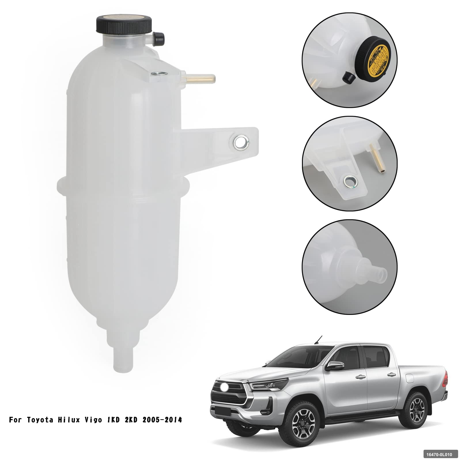 Toyota Hilux Vıgo Yedek Su Deposu Kraftvoll 1 Hılux Vıgo Yedek Su Deposu Kraftvoll 16470-0L010