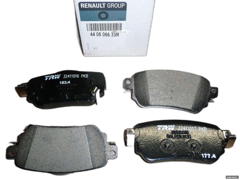 Qashqai 2014 ve Üzeri Xtrail 2015 ve Üzeri Arka Fren Balatası Sp4140 Sangsin HI-Q 44060-6633R