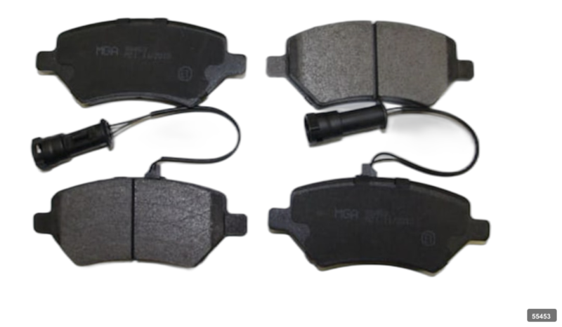 Tıggo 08-12 Alıa Ön Fren Balata Mga 55453