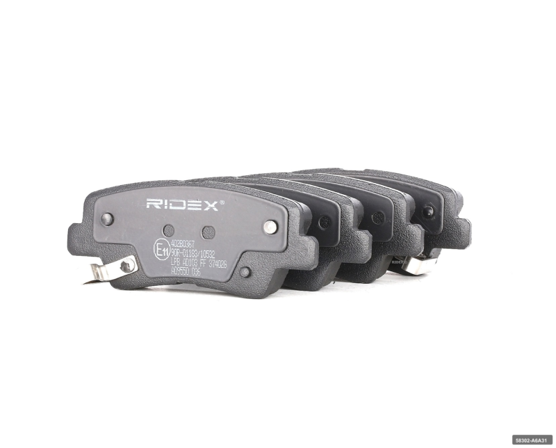 Blue Elantra Hyundai i30 Kia Rio 2011 ve Üzeri Arka Fren Balatası 40-200-005 Bsg 58302-A6A31