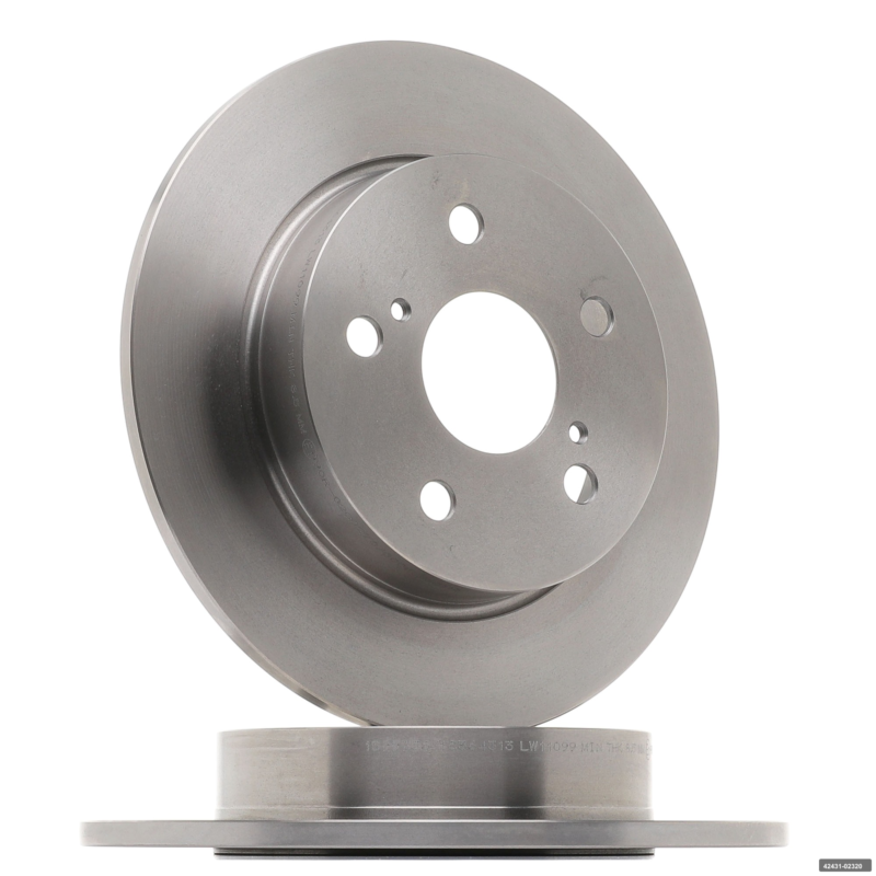 Corolla 2019 ve Üzeri Arka Fren Diski (Takım) To015 Nagama 42431-02320