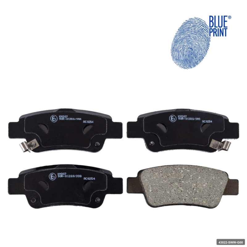 Crv 07-17 Arka Fren Balatası Blueprint 43022-SWW-G00