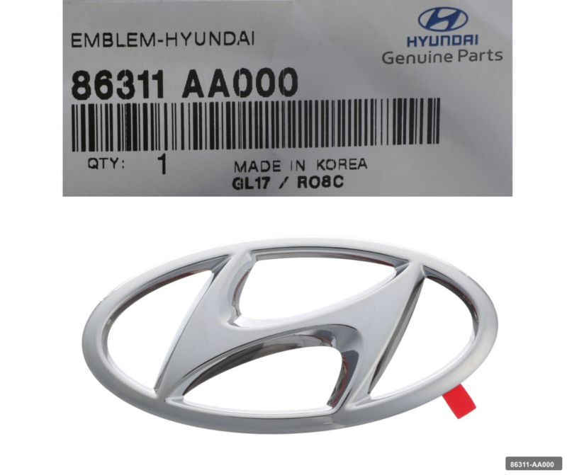 Elantra 2021 ve Üzeri Ön Panjur Arması 86311-aa000 Hmc 86311-AA000