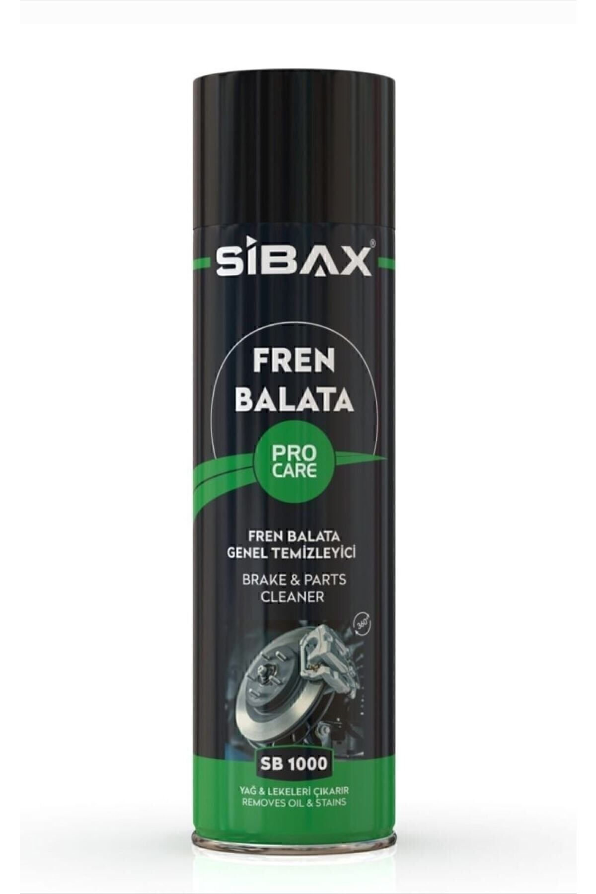 Fren Balata Temızleme Spreyı Sıbax 1 Fren Balata Temızleme Sıbax