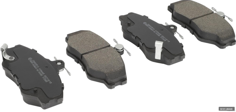 H100 Mnb Kmyt 94-05 Ön Fren Balatası Sp1072 58101-43a00 Sangsin HI-Q 58101-4BA00