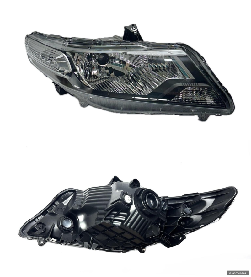 Honda City 09-11 Sağ Far Elektrikli Siyah 33100-tm0-t01 Matsuba 33100-TM0-T01