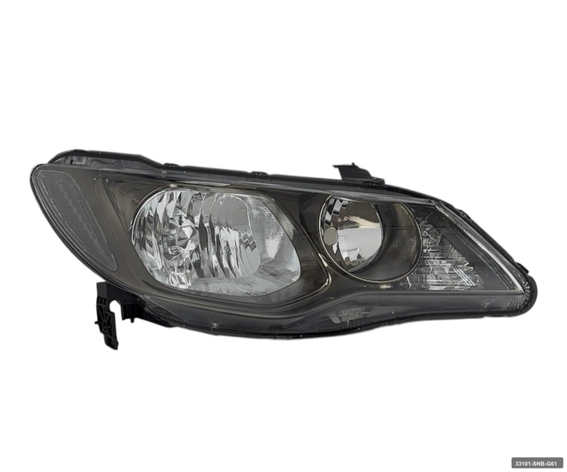 Honda Civic 2007 ve Üzeri Sağ Far Elektrikli Bronz Tip Zenonsuz 33101-snb-g61 Matsuba 33101-SNB-G61