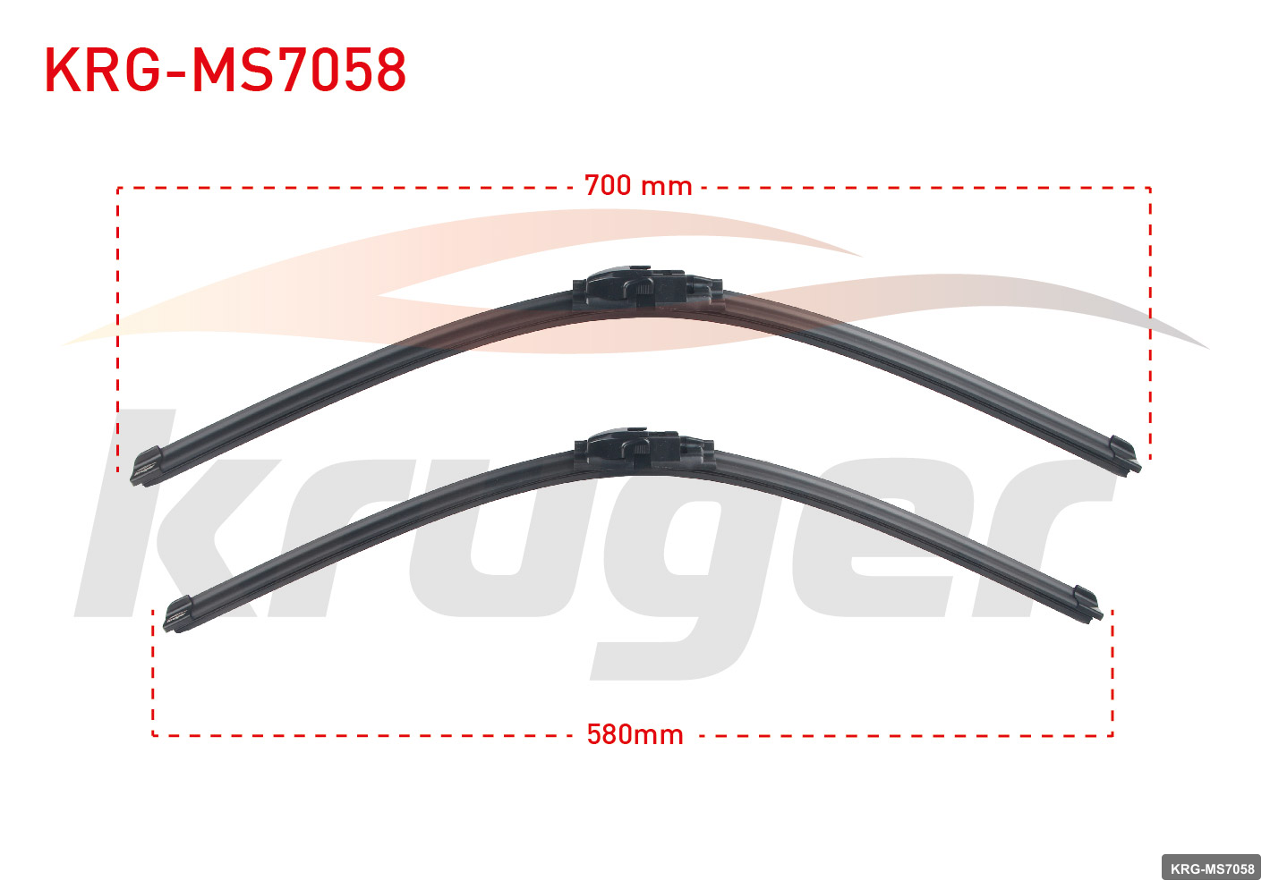 Honda Civic 2012 ve Üzeri Sılecek Takımı 700mm/580mm Krg-ms7058 Kruger 1 Honda Civic 2012 ve Üzeri Sılecek Takımı 700mm/580mm Krg-ms7058 Kruger KRG-MS7058