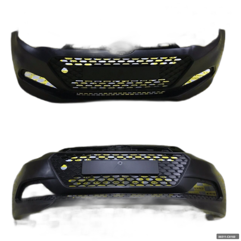 Hyundai i20 2015 ve Üzeri Ön Tampon Dolu Izgaralı (Panjurlu) Unı-15108 Matsuba 86511-C8160