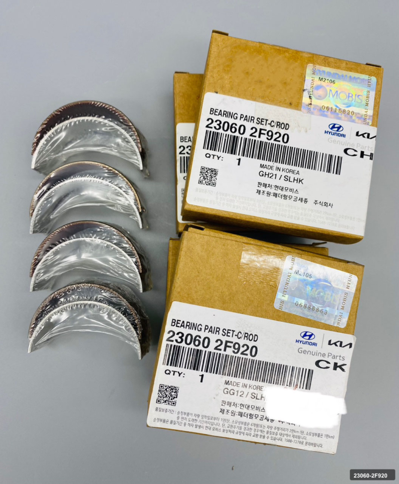 Hyundai ix35 2010 ve Üzeri 2.0 Crdi D4ha Kol Yatak Standart (Adet) Hmc 23060-2F920