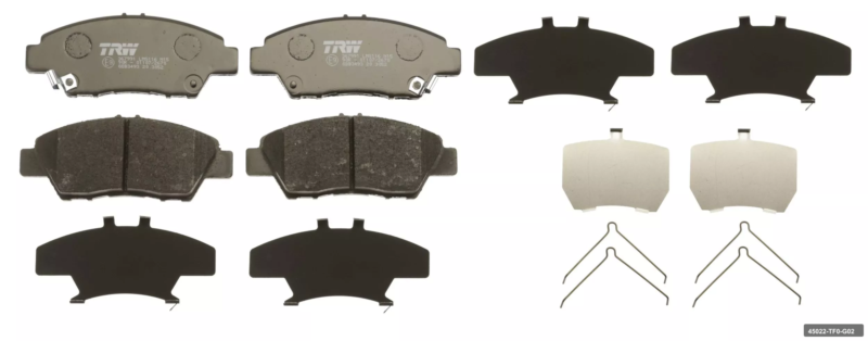 Jazz 09-12 Honda City Crz Ön Fren Balatası Gdb3643 Trw 45022-TF0-G02