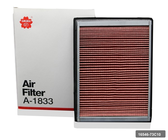 Primera 96-02 1.6 Micra 12-18 Nissan Juke 10-15 Honda Civic 96-01 1.4 Hava Filtresi 16546-73c10 A-1833 Sakura 16546-73C10