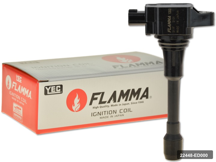 Qashqai 2.0 2007 ve Üzeri Xtrail 2.5 2002 ve Üzeri Micra 10-13 Hr12 Ateşleme Bobini Yec Flamma 22448-ED000