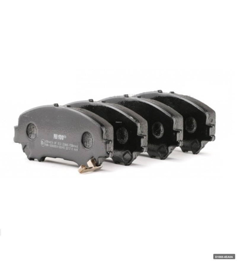 Qashqai 2014 ve Üzeri Ön Fren Balatası Jp-pa-160af Japanparts D1060-4EA0A