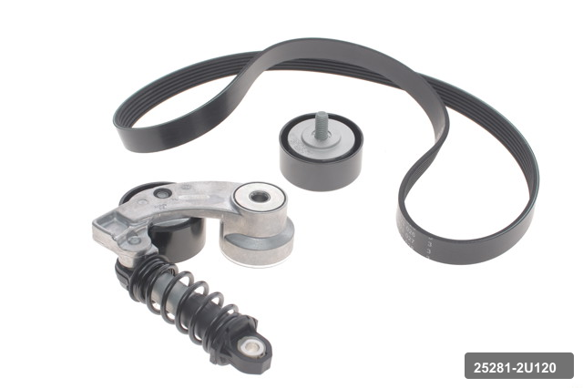 Sportage 2019 ve Üzeri Tucson 2016 ve Üzeri Stonıc Ceed Kona 1.6 Crdi V Kayış Gergi Kutugu Ayarlı Komple Set (6pk1120) Kayısl