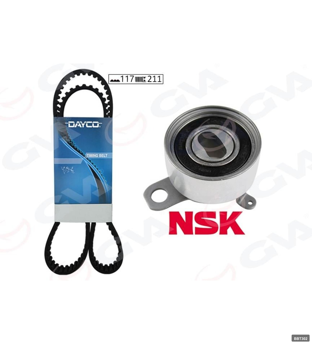 Corolla 1.6 Enjeksiyonlu Triger Seti (Kayış Bando+rulman Nsk) 1 Corolla 1.6 Enjeksiyonlu Triger Seti (Kayış Bando+rulman Nsk) Gva-59t7120b Gva BBT302