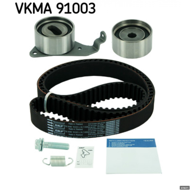 Corona Carına Toyota Avensis Rav4 163 Dış Triger Seti Skf-vkma91003 Skf KTB371