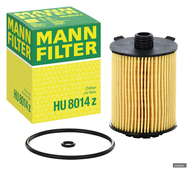 Volvo S60 S80 V40 Yağ Filtresi Hu8014z Mann 31372212