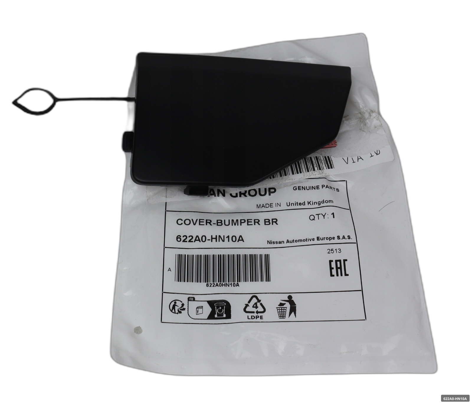 Qashqai 24-26 Ön Tampon Cekı Demır Kapağı 622a0-hn10a İtaqi 1 Qashqai 24-26 Ön Tampon Cekı Demır Kapağı 622a0-hn10a İtaqi 622A0-HN10A