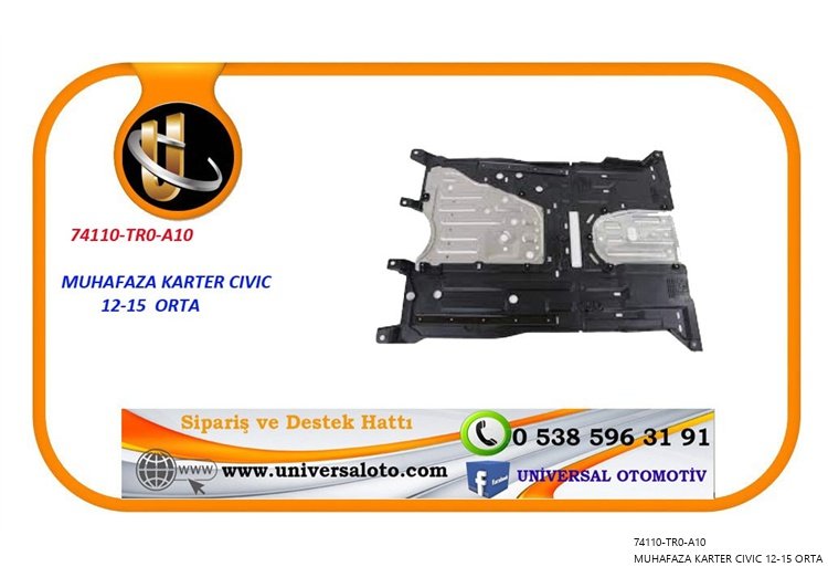 MUHAFAZA KARTER CIVIC 12-15 ORTA