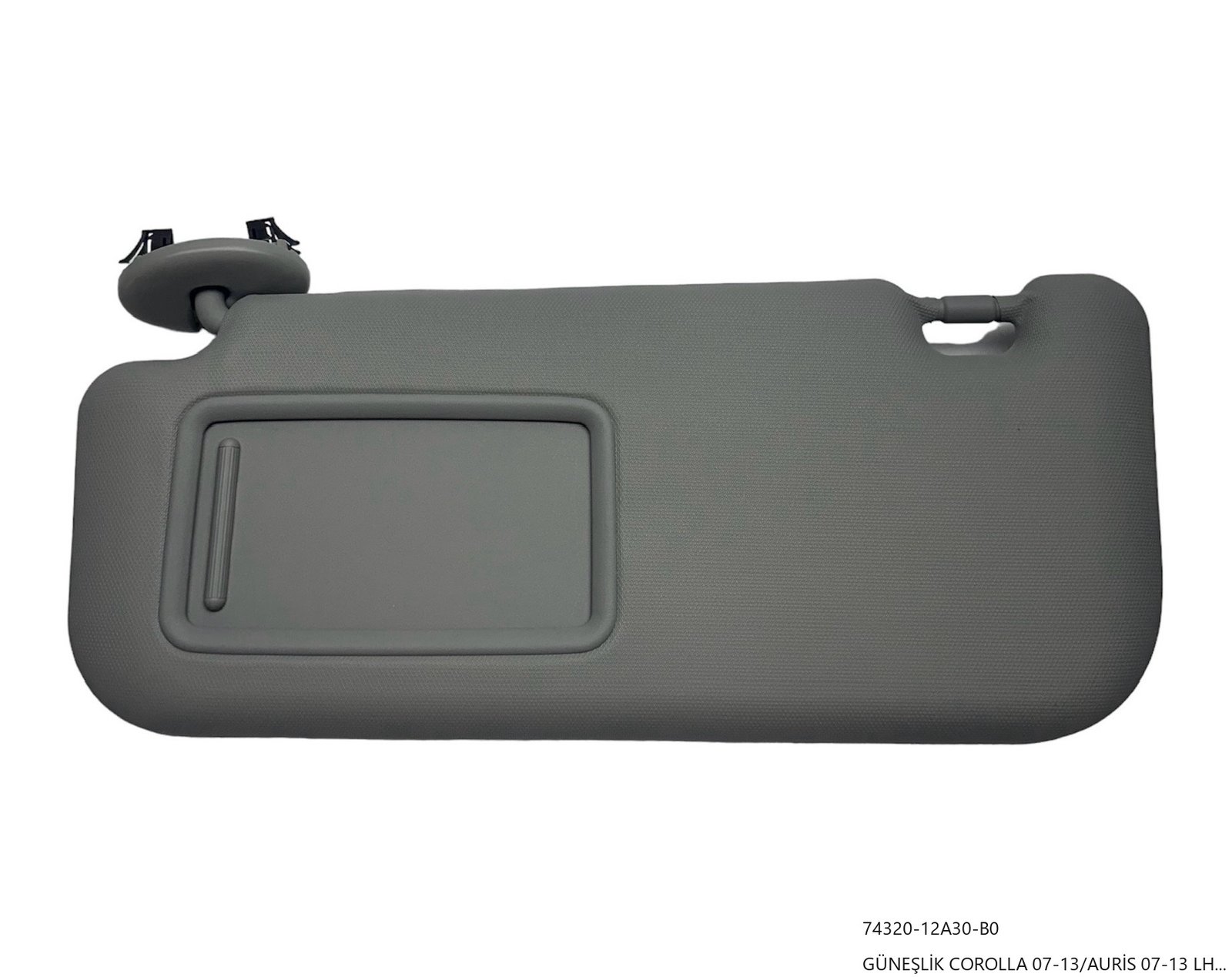 Toyota Corolla 07-13 Sol Güneşlik ( Elektirikli Gri Orjinal Tip) 2 GÜNEŞLİK COROLLA 07-13/AURİS 07-13 LH ( ELEKTİRİKLİ GRİ ORJİNAL TİP) — görsel 2