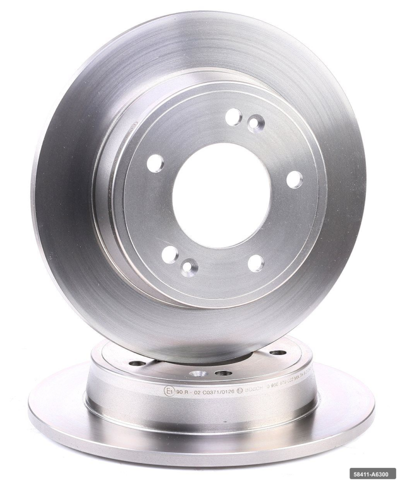 Elantra 11-15 Hyundai i30 11-17 1.6 Crdi Arka Fren Diski (Adet) MHR-03705 Maher 58411-A6300