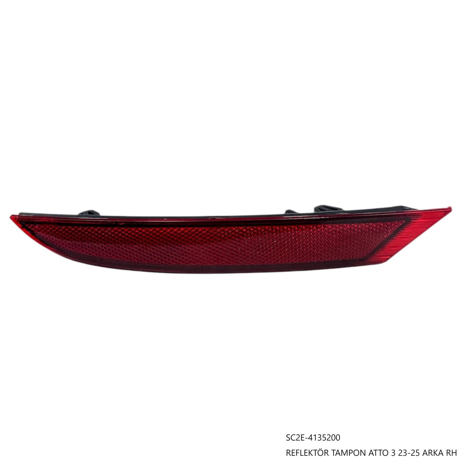 Byd Atto 3 23-25 Arka Sağ Reflektör Tampon 1 REFLEKTÖR TAMPON ATTO 3 23-25 ARKA RH — görsel 1