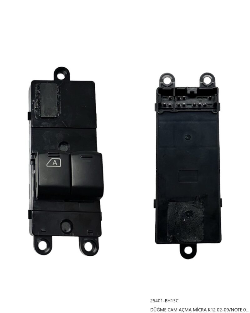 DÜĞME CAM AÇMA MİCRA K12 02-09/NOTE 07-13 ÖN LH (ÇİFTLİ/TEK OTOM) — görsel 1