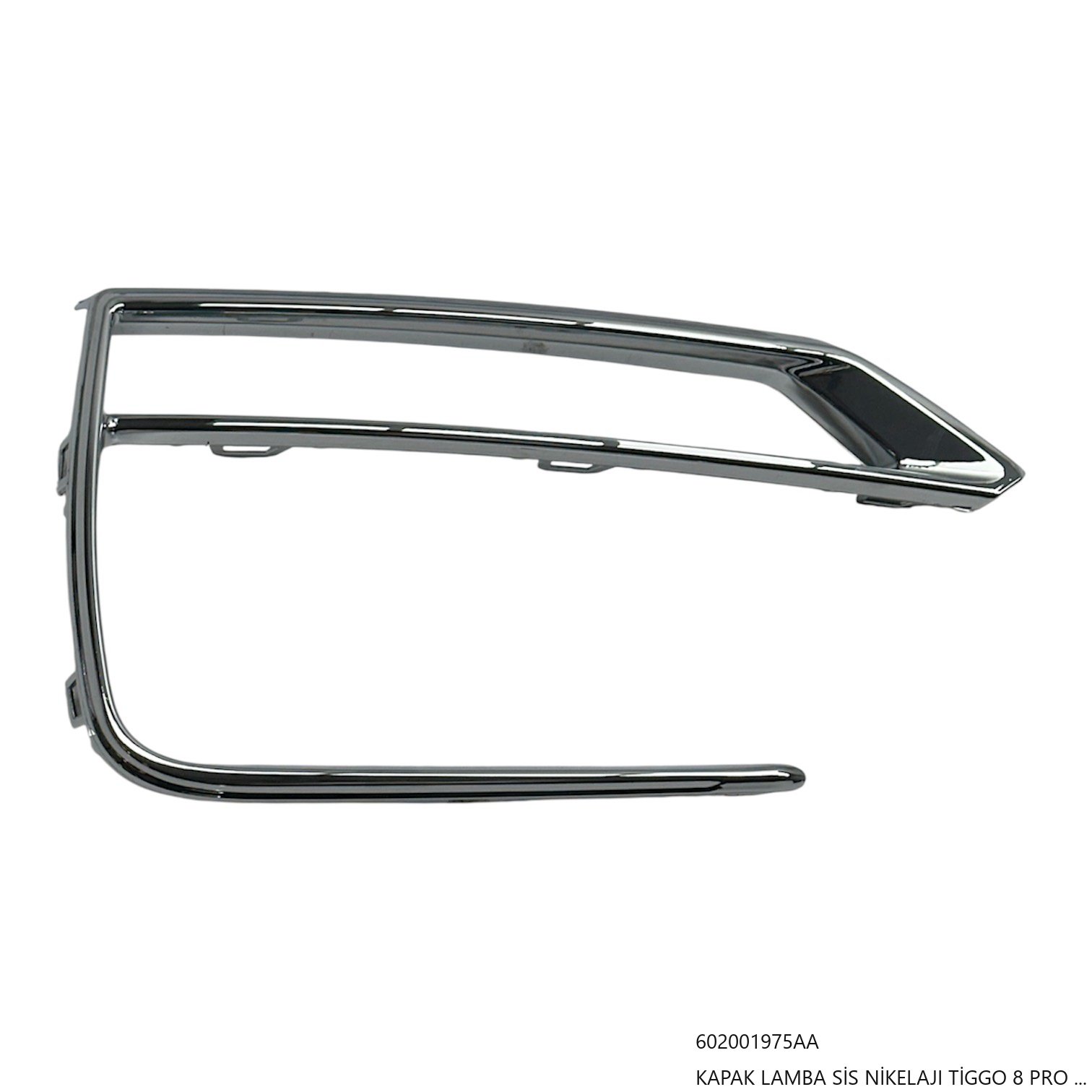 Chery Tiggo 8 Pro Max 24-26 Sol Kapak Lamba Sis Nikelajı 1 KAPAK LAMBA SİS NİKELAJI TİGGO 8 PRO MAX 24-26 LH — görsel 1