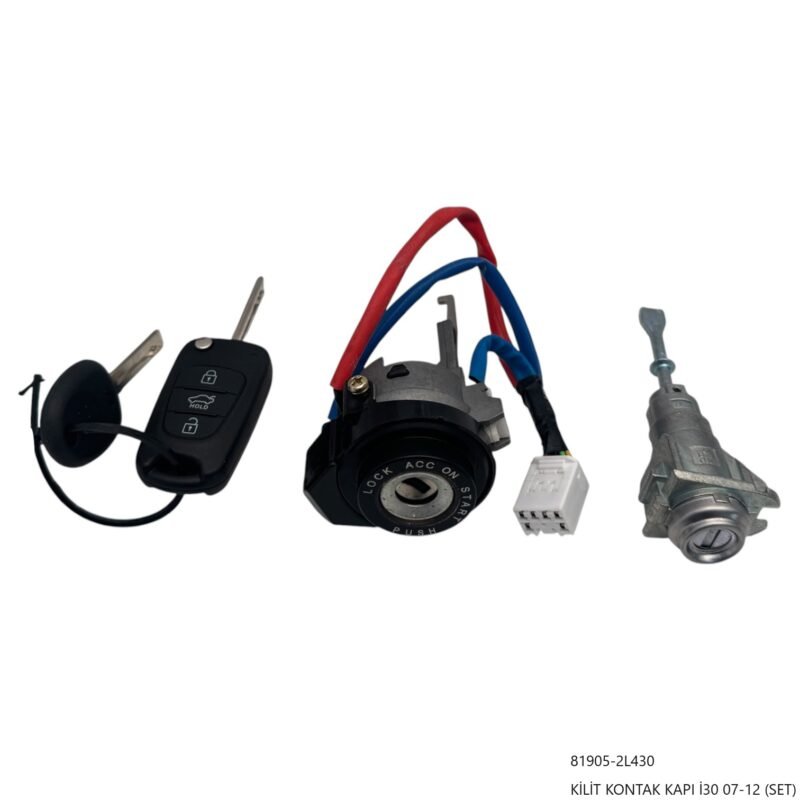 KİLİT KONTAK KAPI İ30 07-12 (SET) — görsel 1