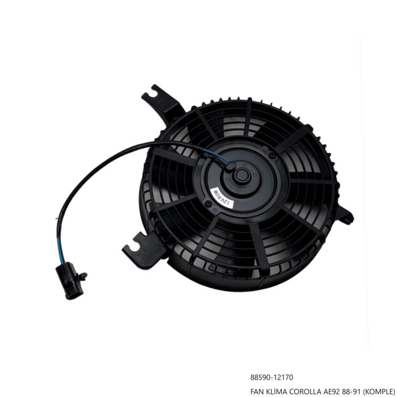 FAN KLİMA COROLLA AE92 88-91 (KOMPLE) — görsel 1