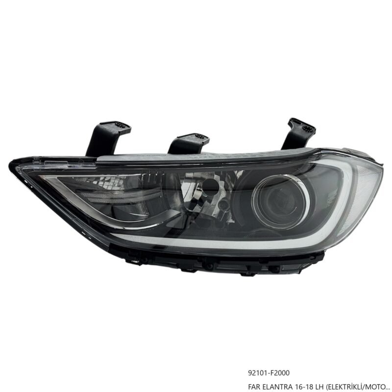 FAR ELANTRA 16-18 LH (ELEKTRİKLİ/MOTORLU/LEDSİZ) — görsel 1