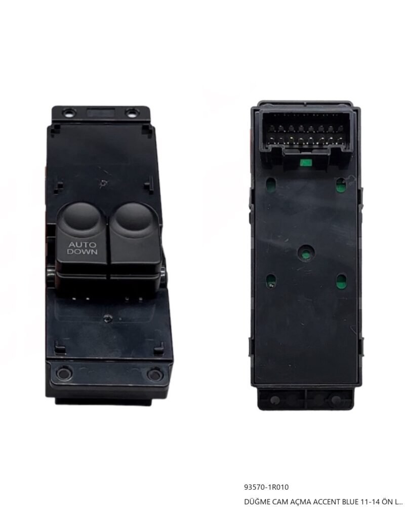DÜĞME CAM AÇMA ACCENT BLUE 11-14 ÖN LH (ÇİFTLİ) — görsel 1