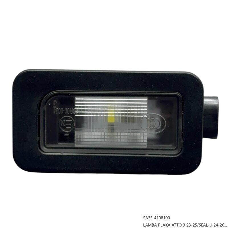 LAMBA PLAKA ATTO 3 23-25/SEAL-U 24-26/HAN 24-26/ ATTO 2 25-27 ARKA — görsel 1